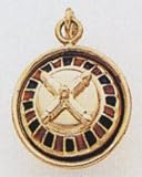 Roulette Wheel Charm -A0145/L