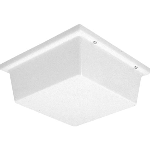  Progress Lighting P7396-60 Energy Efficient Long-Lasting Lamps with Acrylic Diffuser and Standard 120 Volt Normal Power Factor Ballasts, White 
