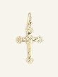 14 Kt Gold Religious Medals - Crucifix - 10Kt Gold Chain - In a Premium Black Box