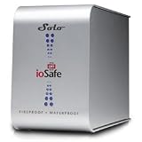 IoSafe Solo 1 TB  Fireproof and Waterproof External Hard Drive + 1 Year Data Recovery Service SL1000GBUSB20 (Silver)