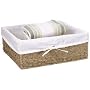 Whitney Design ML-5611 Woven-Seagrass Rectangular-Shaped Utility Baskets, Set of 3