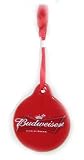 2 Round Budweiser Ceramic Label Ornament