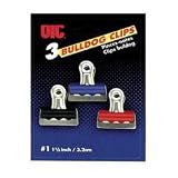 OIC30118 - Bulldog Clip, 2-1/4, Assorted Colors