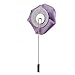 Men Lapel Flower Brooch Boutonniere Tuxedo Stick Pin Purple