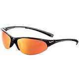Nike Skylon EXP RD.M Interchange Sunglasses, EV0175-003, Translucent Carbon Frame/ Gray+Orange Lenses/ Orange Multilayer Flash