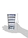 Tervis Made in USA Double Walled Fiesta Insulated Tumbler Cup Keeps Drinks Cold & Hot, 16oz - No Lid, Lapis Stripes