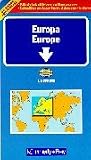K&uuml;mmerly & Frey Karten, Europa, politisch: Mit Zeitzonen und Klimadiagrammen - Mit Flaggen: Political (International Road Map) - K&uuml;mmerly + Frey