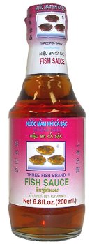 Three Fish Brand - Fish Sauce 6.8 Fl. Oz. by Three Fish