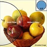 Series 9 80B Color Conversion Glass Filter, S980B,