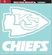Kansas City Chiefs 18"x18" Die Cut Decal - SET OF 6 - Sports Merchandise