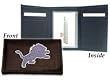 Detroit Lions Embroidered Leather Tri-Fold Wallet - Football Sports Merchandise