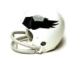 Philadelphia Eagles (1969-73) Miniature Replica NFL Throwback Helmet w/2-Bar Mask