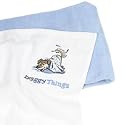 Blue and White Doggy Towel Set