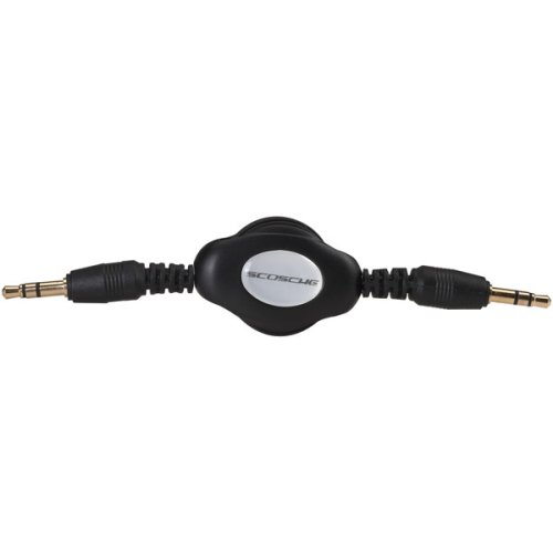 Scosche IU3.5RC 3.5mm Retractable Cable