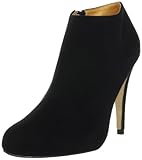 Buffalo London 111-8510 KID SUEDE 135267, Damen Fashion Halbstiefel & Stiefeletten, Schwarz (BLACK 01), EU 40