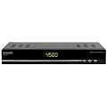 Schwaiger DSR6020011 Digitaler Sat-Receiver, 4-stellige LED-Anzeige, 2xScart, Netzschalter