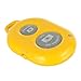 Bluetooth Wireless Remote Control Camera Shutter Release Self Timer for IOS Android Smartphone Tablet Iphone 5 5s 5c 4s 4, Ipad 5 4 3 Ipad Air Mini, Sony Xperia, HTC New One and X, Samsung Galaxy S3 S4 S5 Note 1 2 3 Galaxay Tab 2 Note8 10.1, Google Nexus 4 5 7 & all Bluetooth Compatible Products (Yellow)