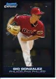 2006 Bowman Chrome Draft Future's Game Prospects FG-7 Gio Gonzalez (Baseball Cards) Philadelphia Phillies