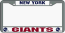New York Giants Chrome License Plate Frame