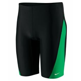Nike Swim Boy's Team Color Block Jammer Swimsuit - Green 24