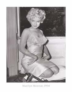 ポスター フォトグラフ Marilyn Monroe 1954