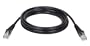 Tripp Lite N001-007-BK-R Cat5e 350MHz Black Snagless Molded Patch Cable RJ45M/M - 7ft