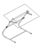 VISTA TABLE BASE - GREY
