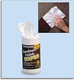 Furniture Polish Wipes, S/50