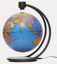 Buy Titan Levitating Globe - Blue Ocean by Fascinations now!
