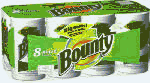 Procter & Gamble #10673 8PK Bounty White Towel