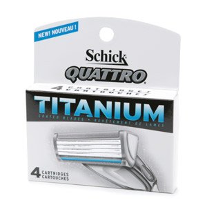 Schick Quattro Titanium Refills 24 Cartridges