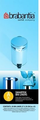 Childrens Toyshop   : Brabantia, 3ltr Bin Liners (20 bags per roll)