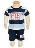 Bebini Beach Theme Infants 2-Pc Knit Shorts Set