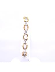 14K Yellow Gold Diamond Bracelet