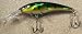 JLVLures JLV Lures Curved Minnow Freshwater Diver Emerald Shiner : Walleye Sauger Pike Bass Steelhead Crankbait Deep Troll Tantalizing Curve Body Wobble Kicking Rattle Rattling Trolling Casting Cast Treble Bronze Hook Darting Structure Fishing Gravel Bottom Rock Stump