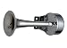 Horn 220 mm lang Edelstahl 12 Volt