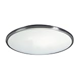 Buy American Fluorescent CF2022BNET Capri 1-22 Watt Flush Mount Light Fixture, Brushed... by American Fluorescent