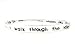 A-Ha - Psalm 23:4 Bangle Bracelet