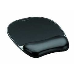 Fellowes Crystals Gel Handgelenkauflage mit Mauspad schwarz