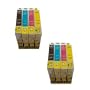 2 Sets of 4 Latest Version Compatible Ink Cartridges for Epson DX8400 by GFS