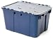 Kitchen & Housewares : Contico 22141mbslv S/Proof Tuff Crate 55l