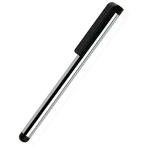Stylus Soft Touch Pen for Dell Inspiron DUO Tablet Pc Multimedia Tablet Touch Screen LCD Silver Metal Black Rubber Shirt Clip on sale