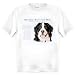 Bernese Mountain Dog Human Trainer Adult T Shirt
