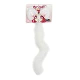 White Fur Cat Ears And Tail Set Ear Girls Costume