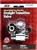 ACE TRANSITION VALVE 1/2 nominal CPVC x 3/8 OD