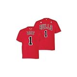 Adidas Chicago Bulls Derrick Rose NBA Player Tee - Men's - X-Large