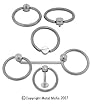 G23 TITANIUM ROTATING SLAVE RING DISCSLAVE- 4MM PLAIN DISC