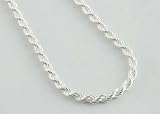 Review Cleo  / Silver Chain 22 Inch (50) Crd 925 Sterling