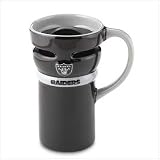 Football Oakland Raiders Hot Cold Commuter Travel Mug