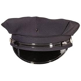 Navy Blue Official Issue Police Cap